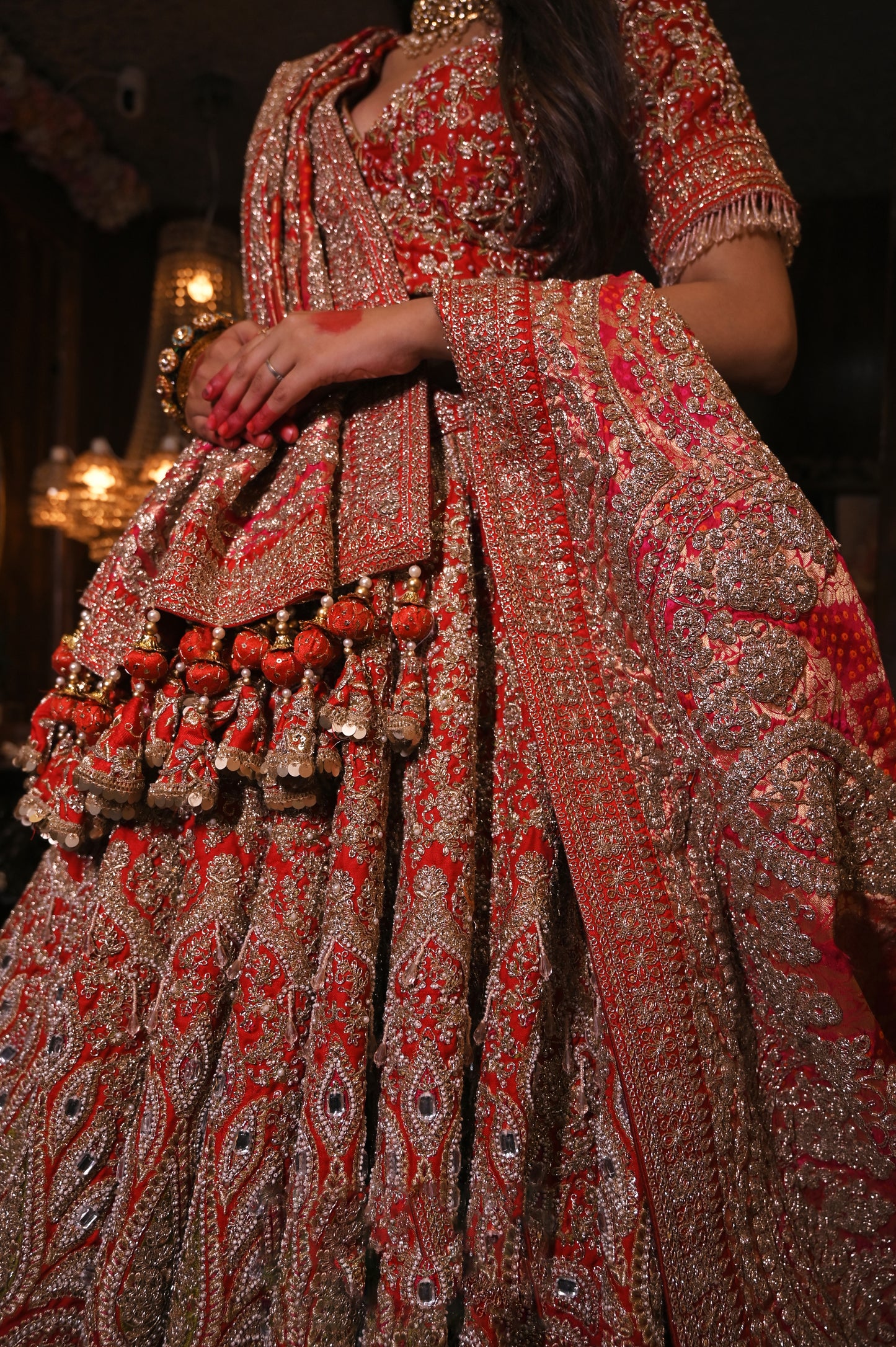 PAISLEY SILK LEHENGA